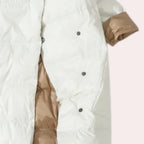 Women's Down Jacket with Reversible Coat and High Collar - Image 5