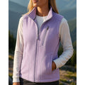 Women's Fleece Vest with Supportive Fitted Silhouette and Full Zipper - Image 3