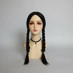 Women's Gothic Schoolgirl Halloween Costume Dress With White Collar And Iconic Aesthetic - Image 4