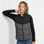 Women's Heated Apparel Puffer Vest With Full Zip Front Stand Collar And Chest Pocket - Image 6