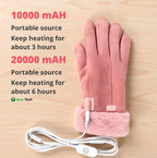 Women's Heated Gloves With Touchscreen And USB Rechargeable Warm Design - Image 9