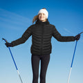 Women's Heated Puffer Jacket Electric Hooded Coat With Chest Control And Multi-Zone Heating - Image 2