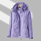 Women's Hooded Jacket Relaxed Shell Full-Zip With Pockets - Image 2