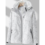 Women's Hooded Jacket Relaxed Shell Full-Zip With Pockets - Image 3