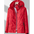 Women's Hooded Jacket Relaxed Shell Full-Zip With Pockets - Image 5
