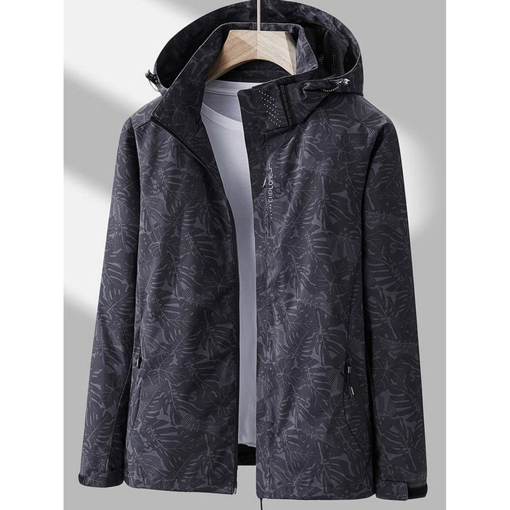 Women's Hooded Jacket Relaxed Shell Full-Zip With Pockets - Image 6
