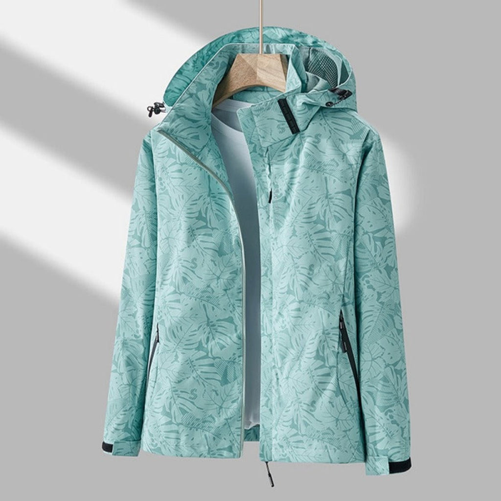 Women's Hooded Jacket Relaxed Shell Full-Zip With Pockets - Image 7