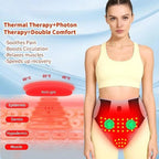 Women's Menstrual Heating Pad With Electric Heat And Wearable Abdominal Lower Back Wrap For Targeted Cramp Relief And Massage Modes - Image 2