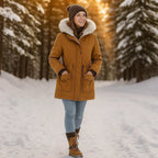 Women's Orthopedic Winter Boots with Waterproof Knee-High Design and Lace-Up - Image 2