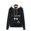 Women's Pet Carrier Hoodie With Front Pouch - Image 4