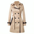 Women's Trench Coat Double Breasted - Image 1