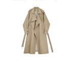 Women's Trench Coat Mid-Length Single-Breasted With Belt - Image 3