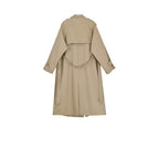 Women's Trench Coat Mid-Length Single-Breasted With Belt - Image 4