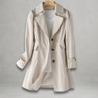 Women's Trench Coat Single-Breasted Long - Image 3