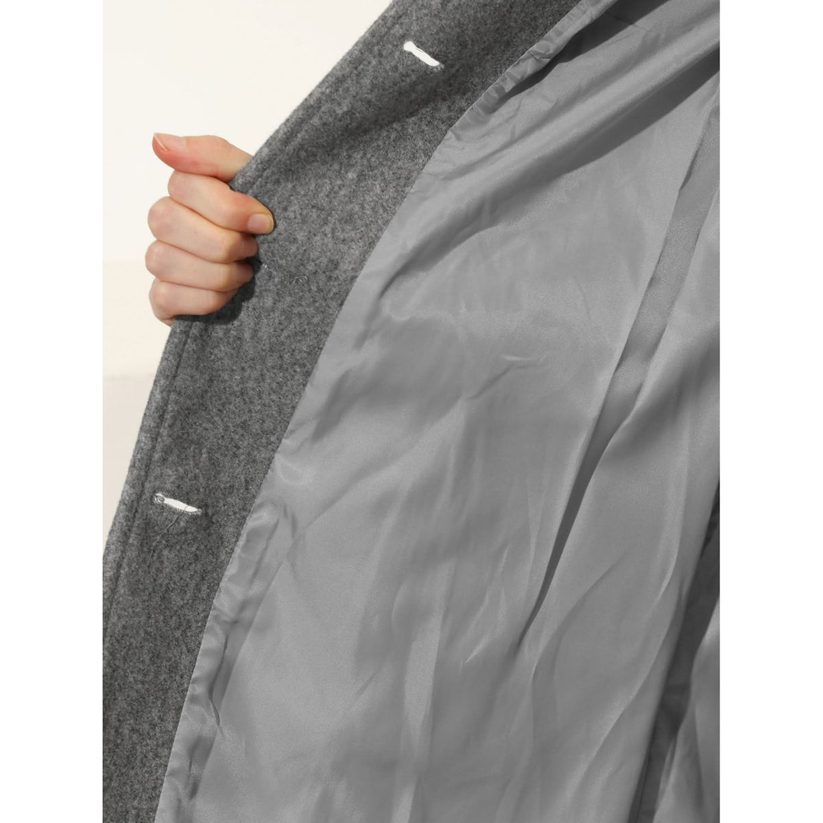 Women's Trench Coat with Flattering Tailored Fit and Button-Front - Image 13
