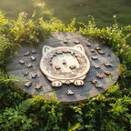 Wooden Cat Puzzle With Attractive Design After Assembly - Image 3