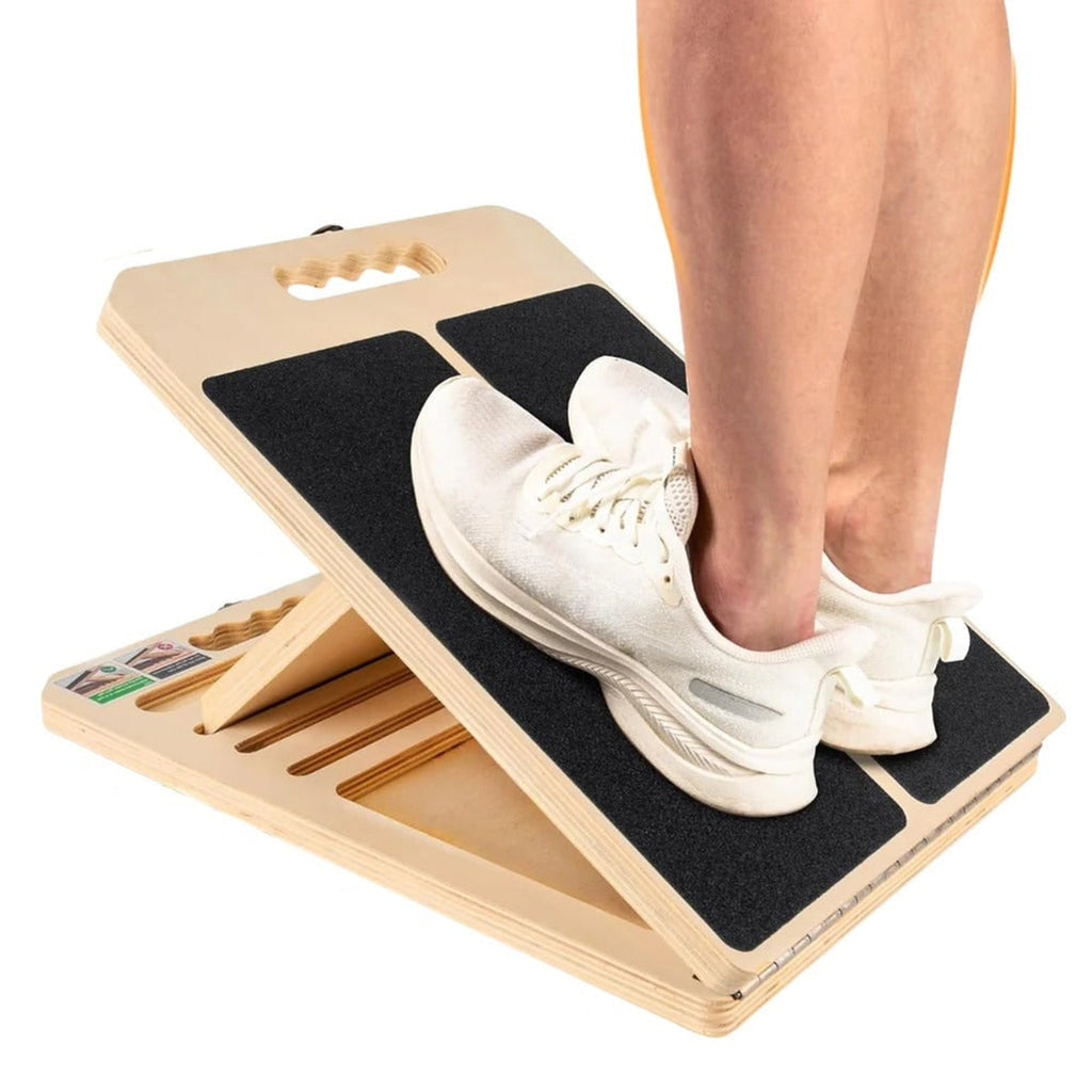 Wooden Slant Board With Five Locked Incline Settings For Calf And Ankle Stretching - Image 3