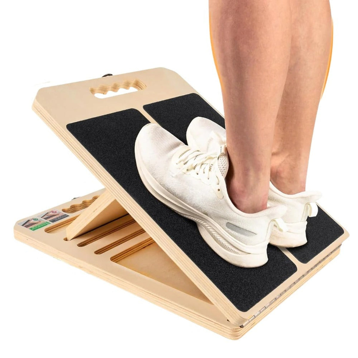 Wooden Slant Board With Five Locked Incline Settings For Calf And Ankle Stretching - Image 3