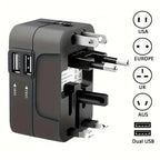 Worldwide Travel Adapter With Dual USB Ports - Image 2