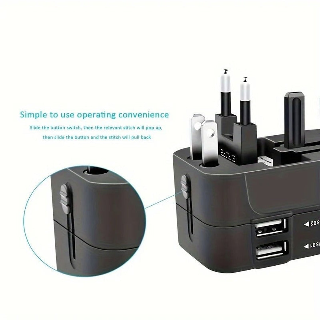 Worldwide Travel Adapter With Dual USB Ports - Image 8