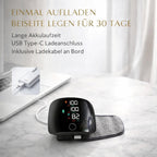Wrist Blood Pressure Monitor With Touch Display And Voice Function Rechargeable Digital Device - Image 11