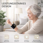 Wrist Blood Pressure Monitor With Touch Display And Voice Function Rechargeable Digital Device - Image 3
