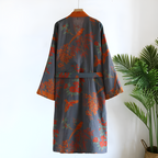Zeric Cotton Bathrobe With Pockets And Adjustable Waist - Image 4
