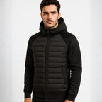 Zip Up Hooded Jacket with Relaxed Fit and Pockets - Image 3