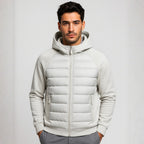 Zip Up Hooded Jacket with Relaxed Fit and Pockets - Image 6