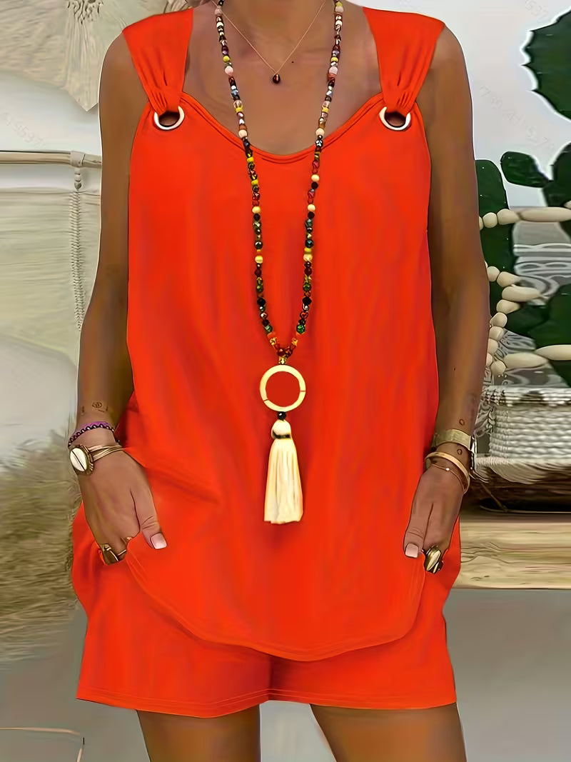 NOVA | Women's Summer Two Piece Shorts Set